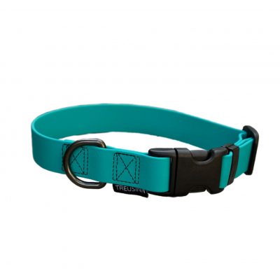 Halsband BioThane® Stay türkis