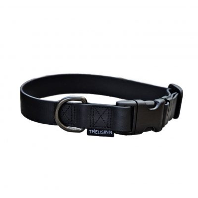 Treusinn - Halsband BioThane® Stay schwarz