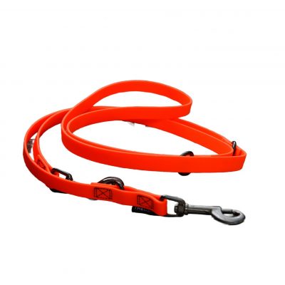 Hundeleine Biothane Stay orange