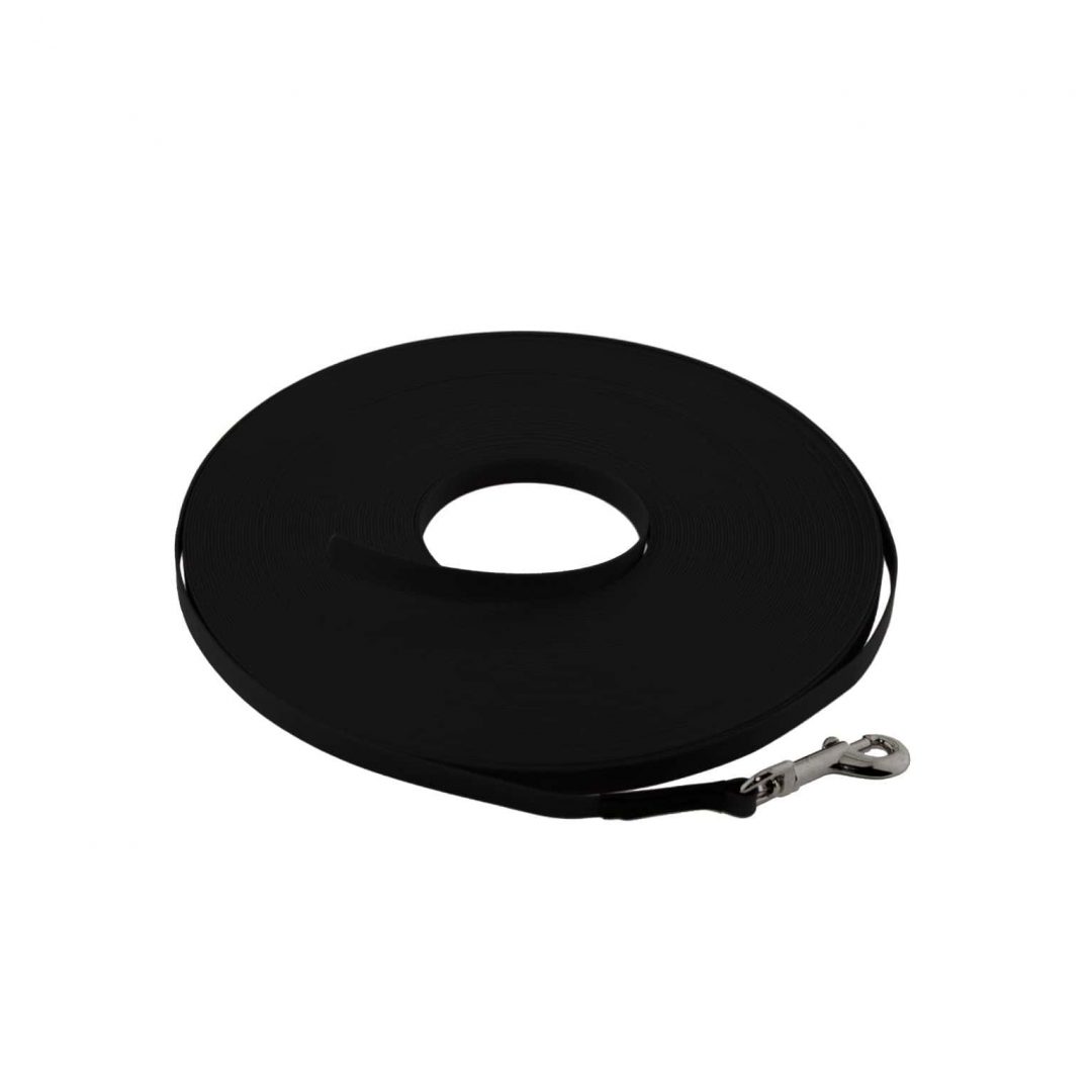 Lennie Equipment - BioThane® Schleppleine schwarz