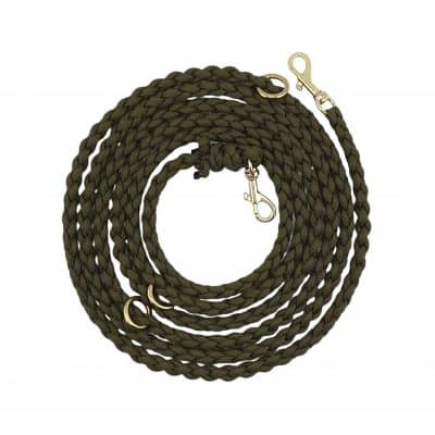 DK - Hundeleine Paracord olivgrün