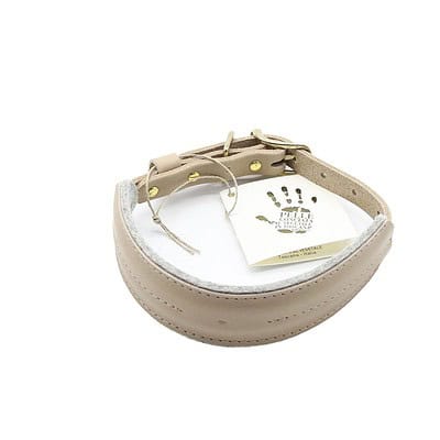 Band & Roll - Lederhalsband Pine Latte