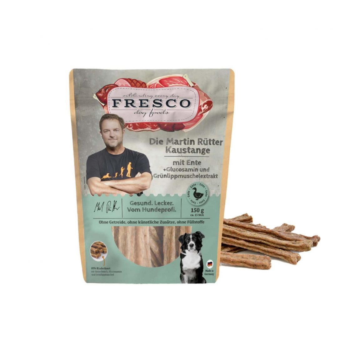 Fresco - Martin Rütter Kaustange Ente mit Grünlippmuschel