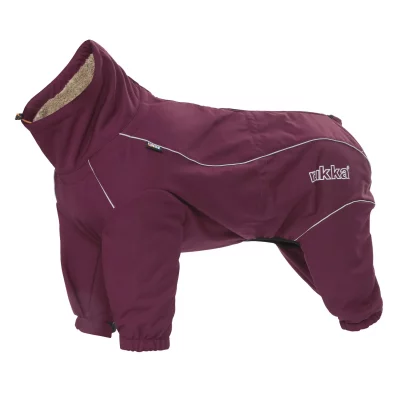 Hundemantel Thermal Overall burgunder