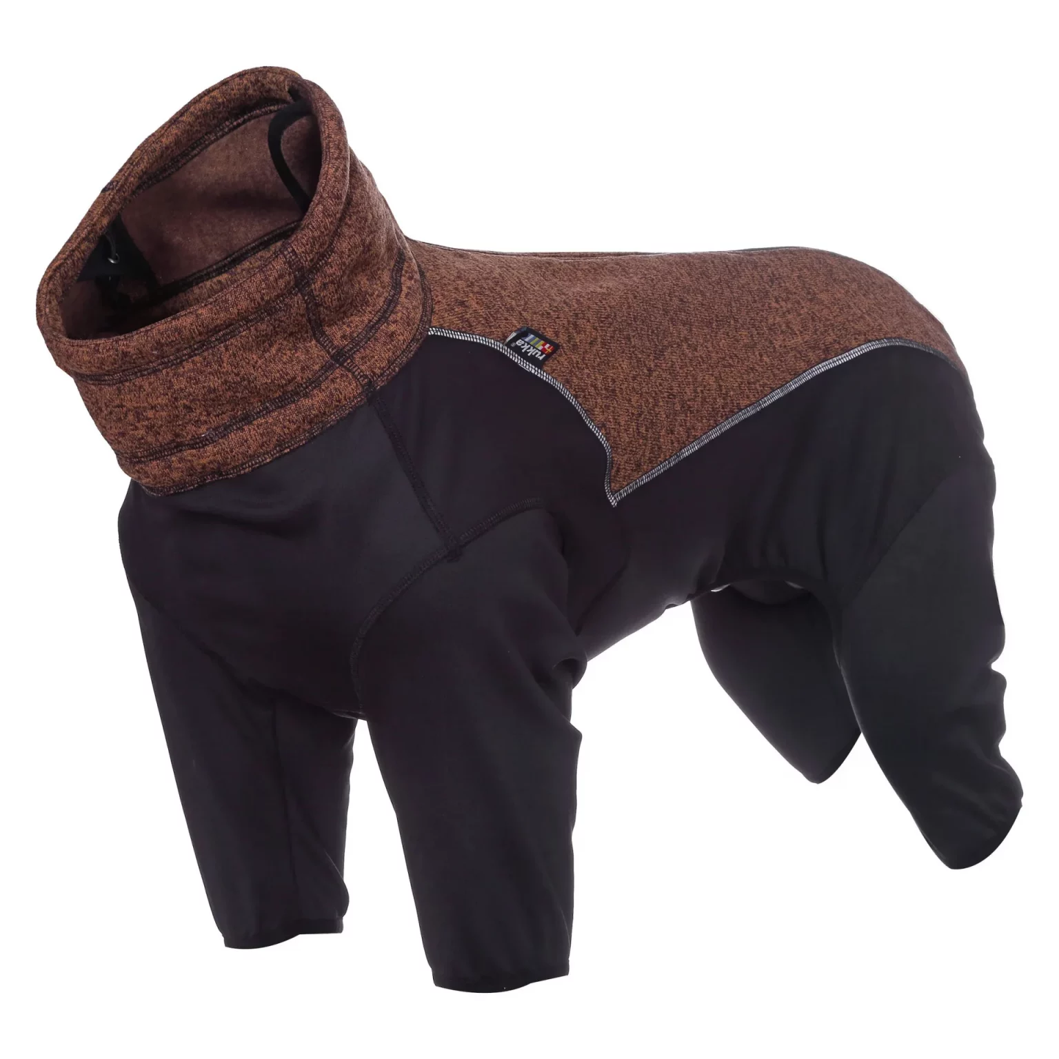Hundemantel Subrima Overall braun