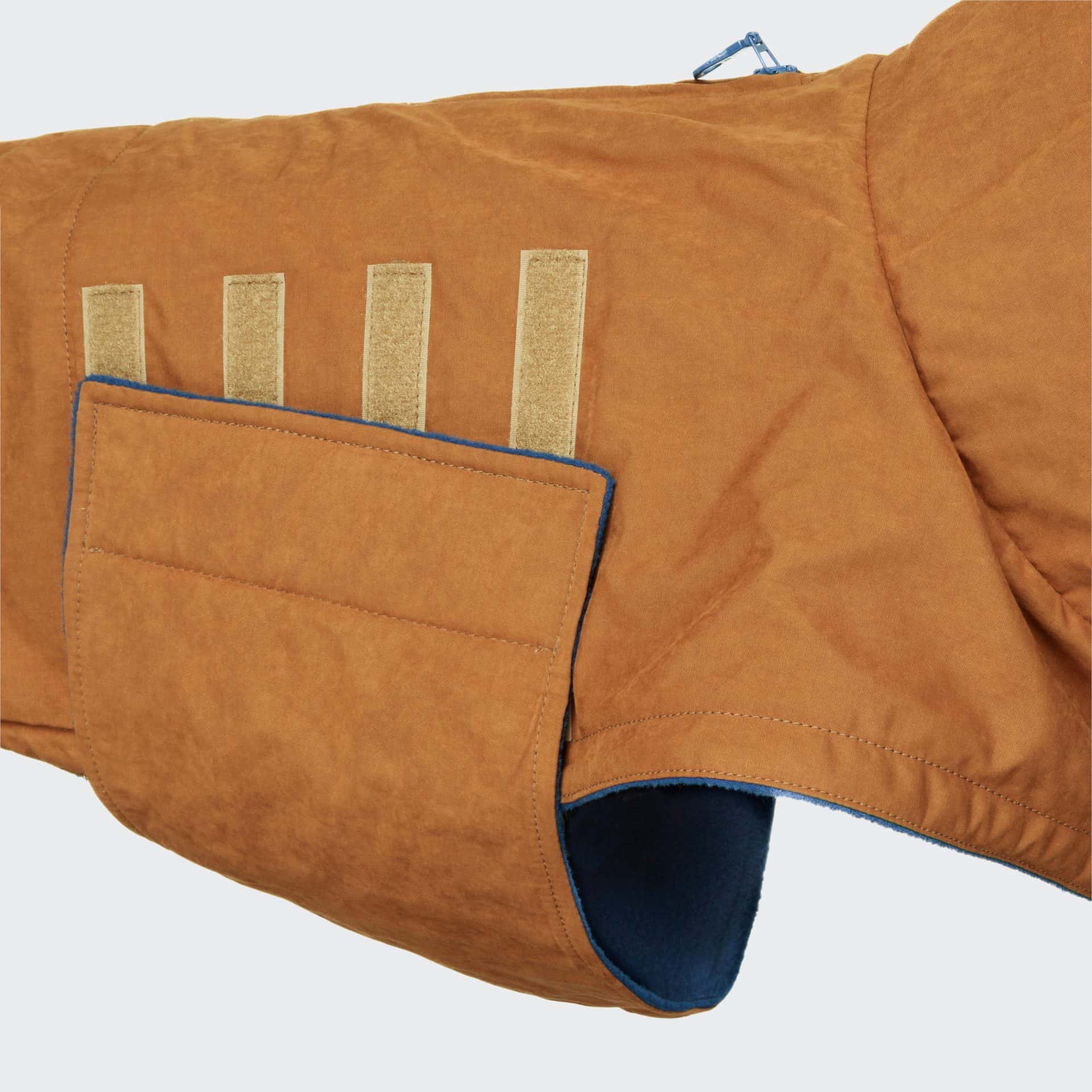 Cloud 7 - Hundemantel Brooklyn Waxed Cotton Curry – Bild 3