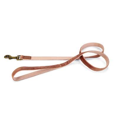 Designed by Lotte - Hundeleine Velura Pink