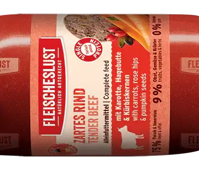 Fleischeslust - Wurst Classic zartes Rind mit Karotte