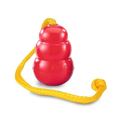 Classic Kong rot mit Tau