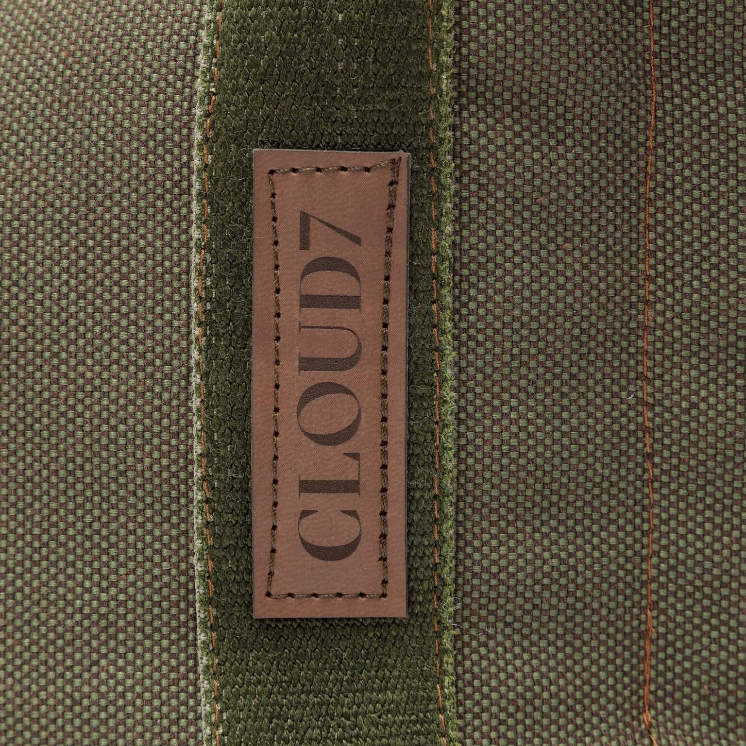 Cloud 7 - Hundebett Boost Canvas Olive – Bild 4