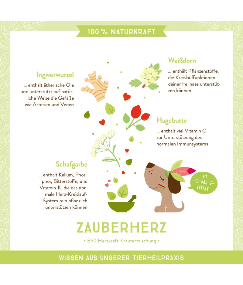 AniCanis - Bio Herz & Kreislauf Kräuter "Zauberherz" – Bild 3
