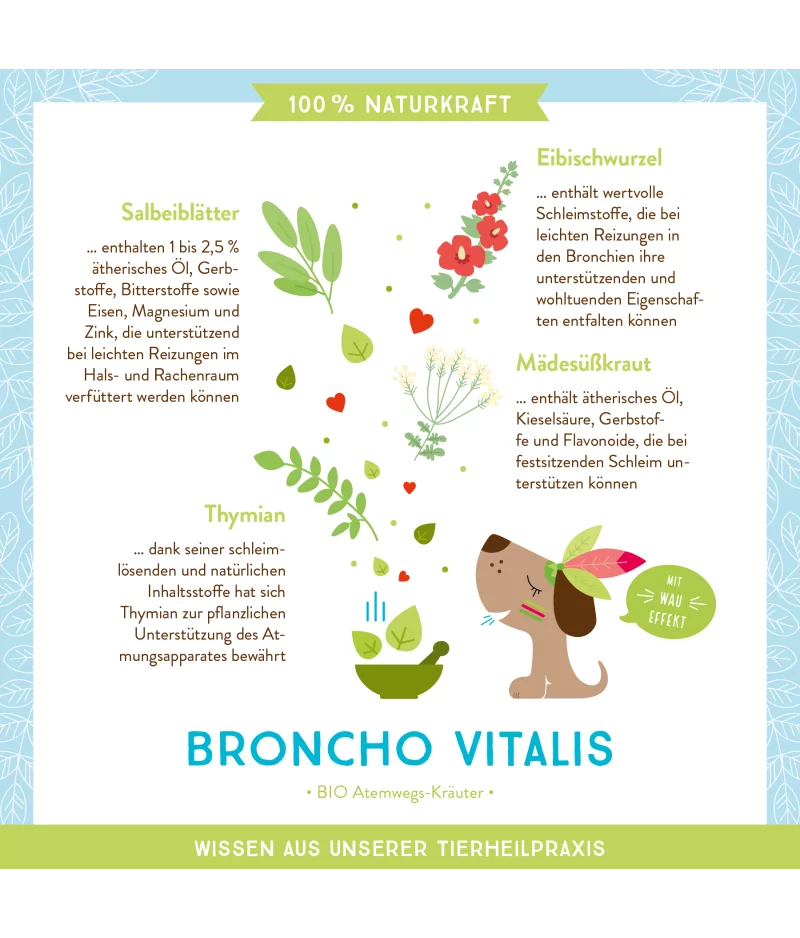 AniCanis - Bio Kräutermix Broncho Vitalis – Bild 2