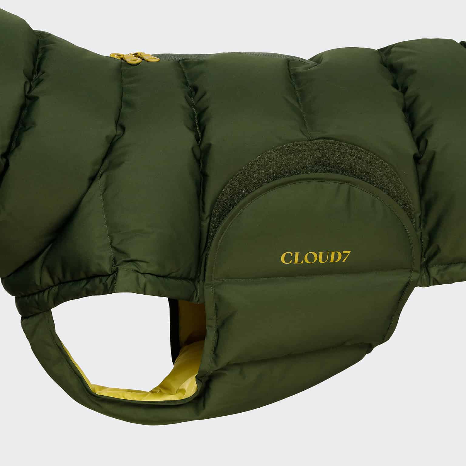 Cloud 7 - Hundemantel Alaska Olive – Bild 2