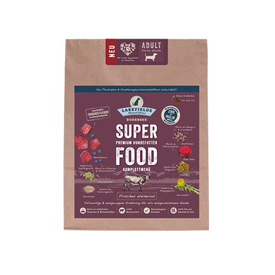 Superfood Weiderind für kleine Hunde