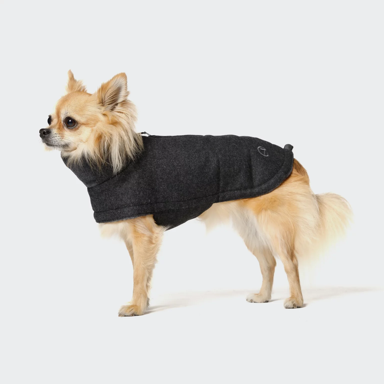 Cloud 7 - Hundemantel Brooklyn Flanell Anthra – Bild 2