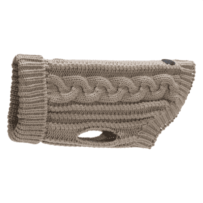 Designed by Lotte - Hundepullover Haida beige