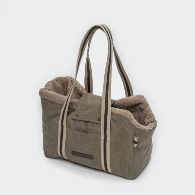 Cloud 7 - Hundetasche Lucca Canvas Sand