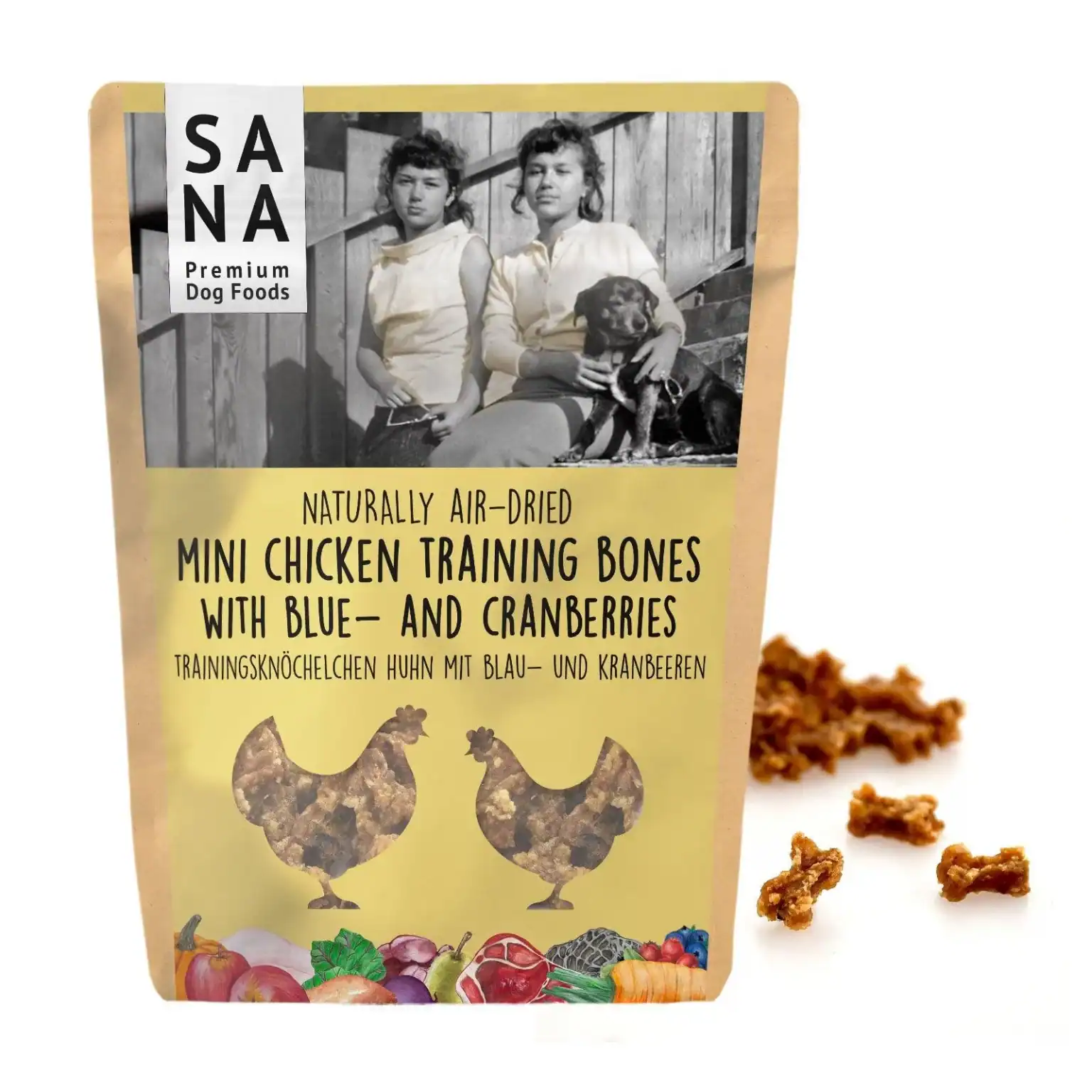 Sanadog Trainingsknöchelchen Huhn