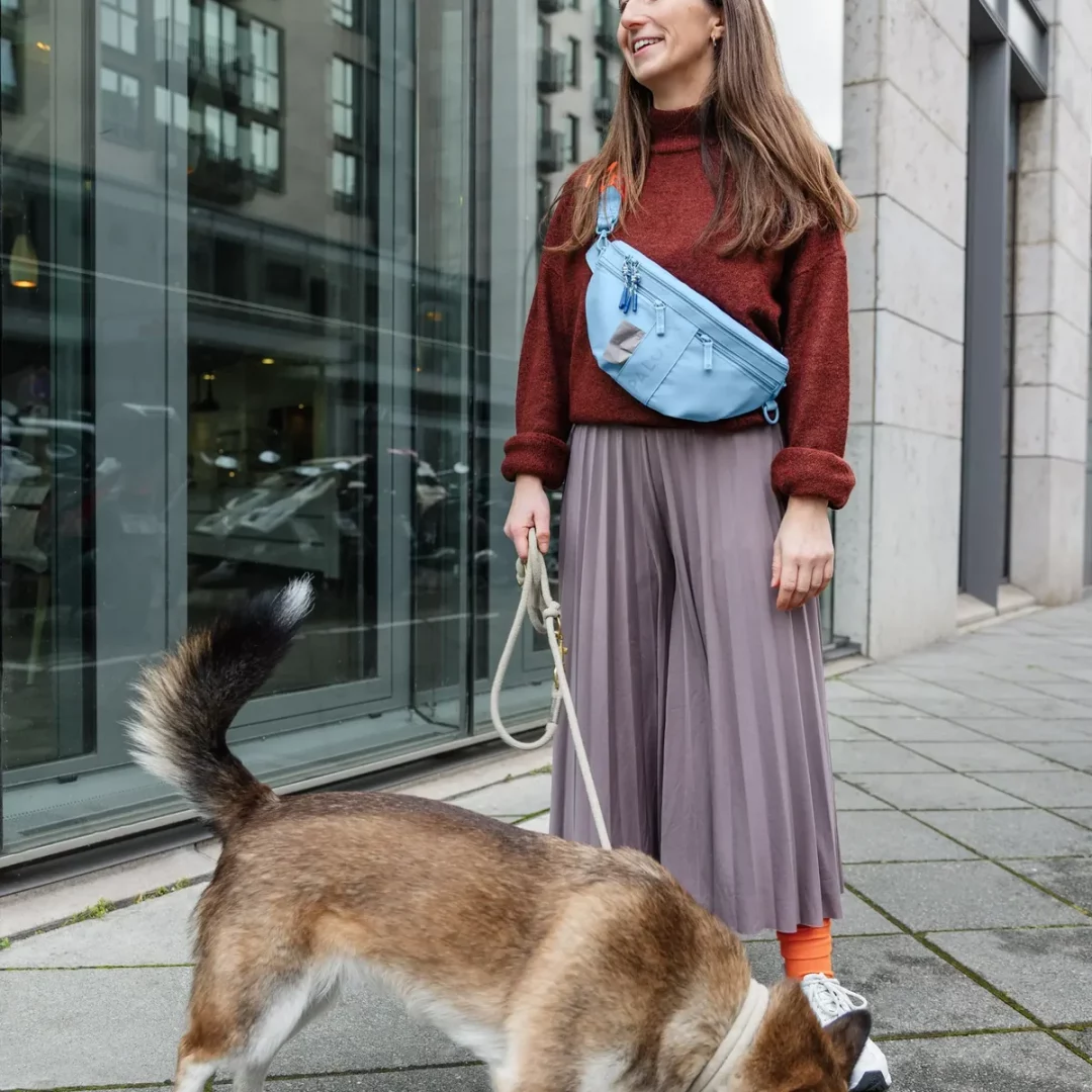 Palopa - Leckerlibeutel Emma Hellblau – Bild 5