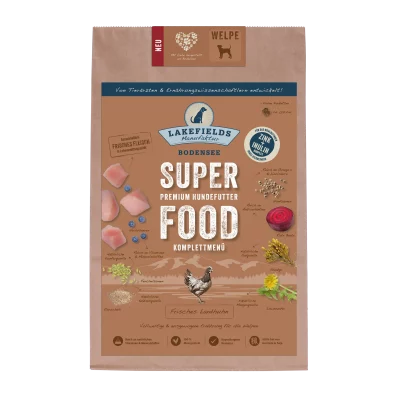 Superfood Landhuhn für Welpen
