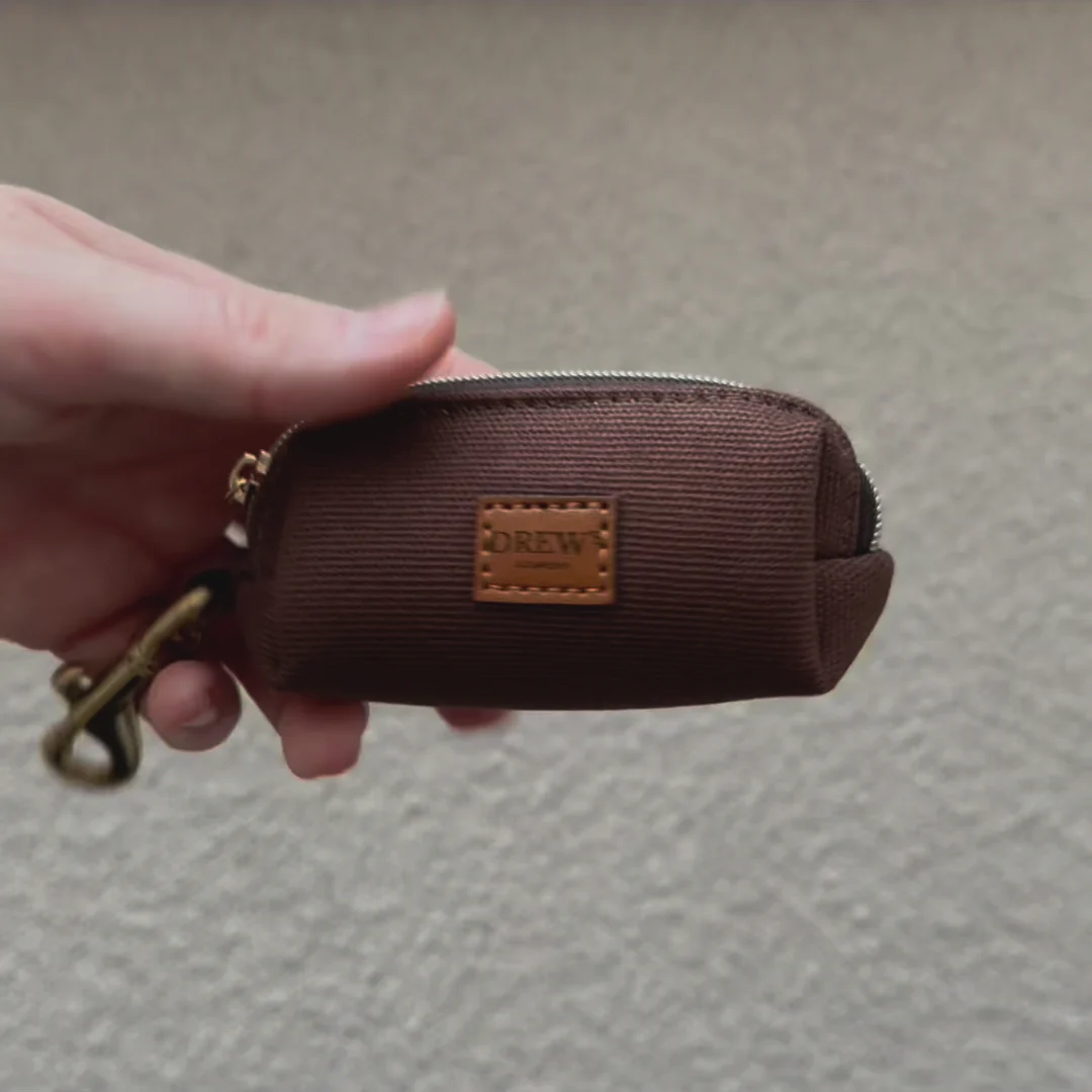 Drew´s Dogwear - Kotbeutelspender Espresso Braun – Bild 3