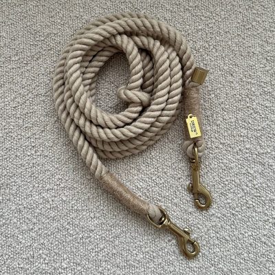Drew´s Dogwear - Leine Beige Standard