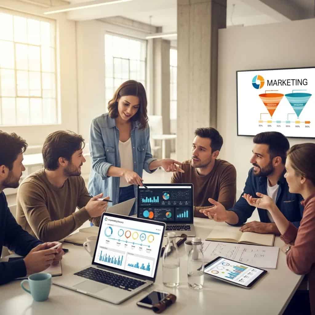 Maximizing ROI with Integrated Marketing Campaigns 1 diverse professionals collaborating on integrated marketing strategies in a modern office 4ffa549d 71c0 4e47 a4e0 adf459fe1001