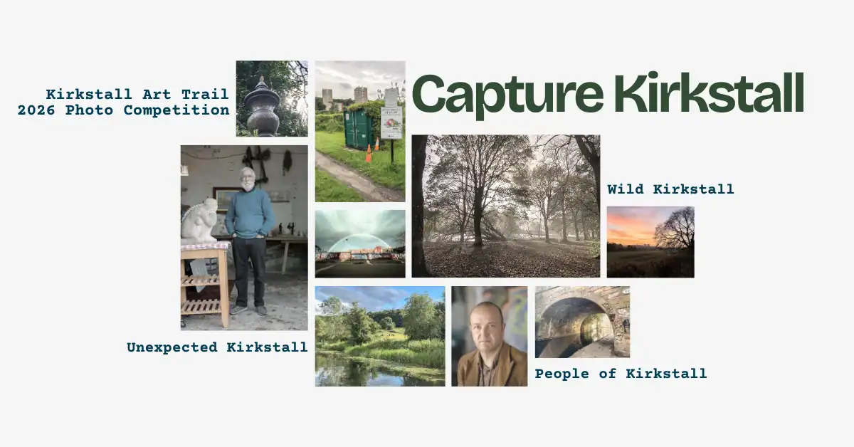 a collage of photos representing people of and areas in Kirkstall