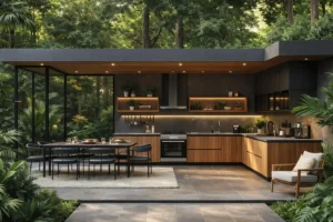 Luxury outdoor kitchens and BBQ islands in Boca Raton