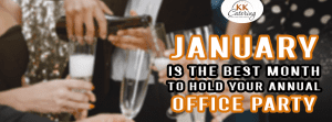 January Is The Best Month To Hold Your Annual Office Party
