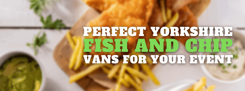 Delicious fish and chips served with sides, ideal for catering events in Yorkshire.