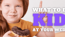 Healthy kids' wedding catering options for children’s meal choices.