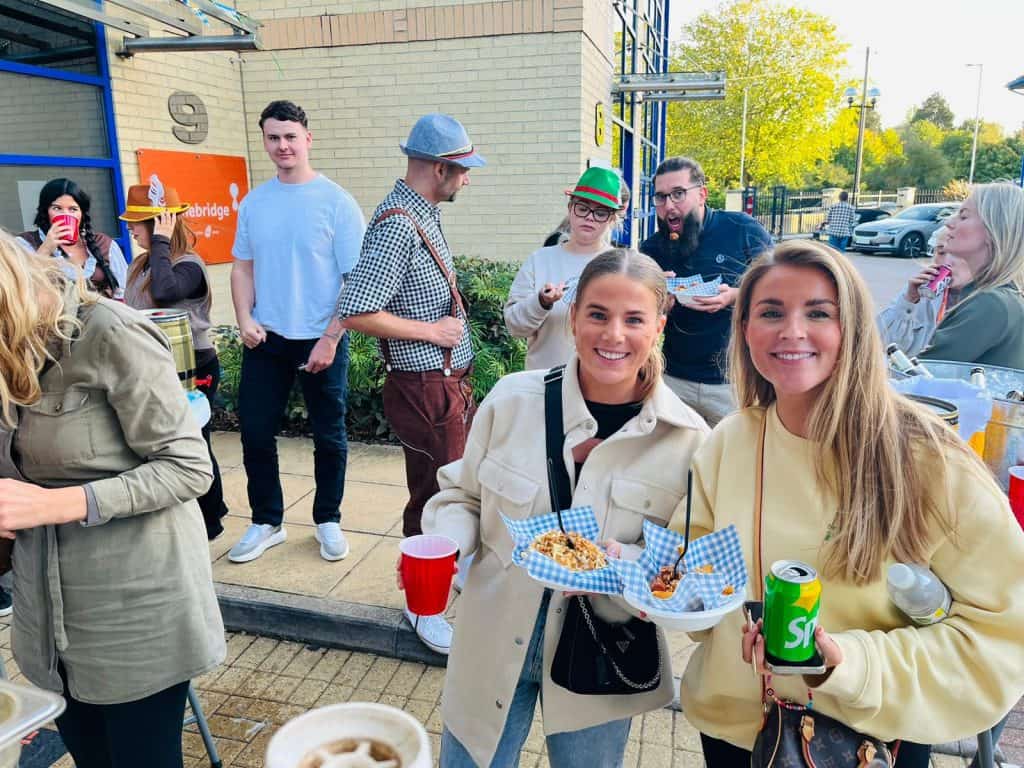 bratwurst german street food catering