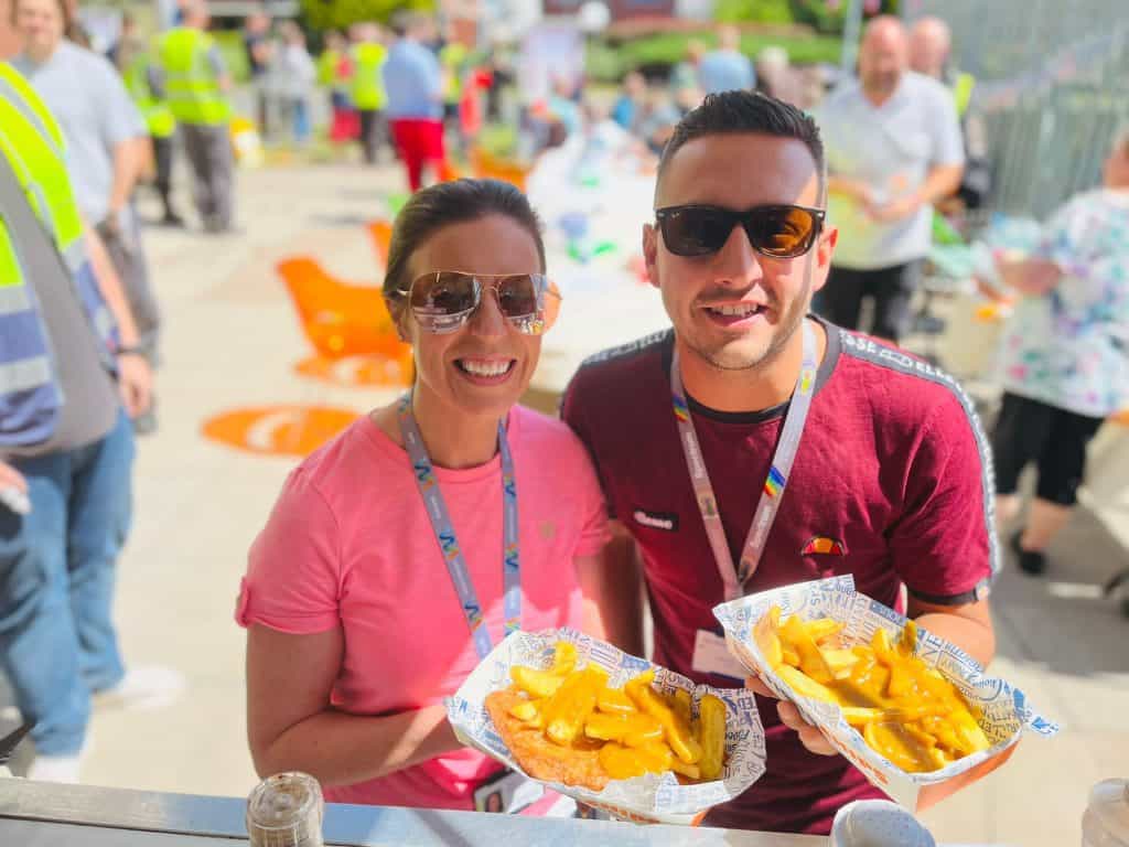 summer fish and chips