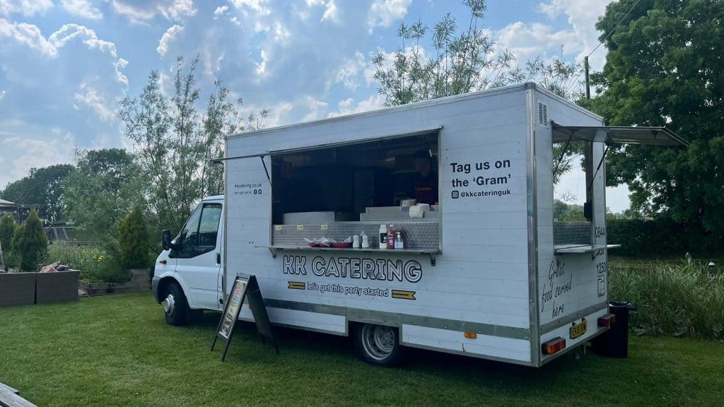fish chip van hire from kk catering