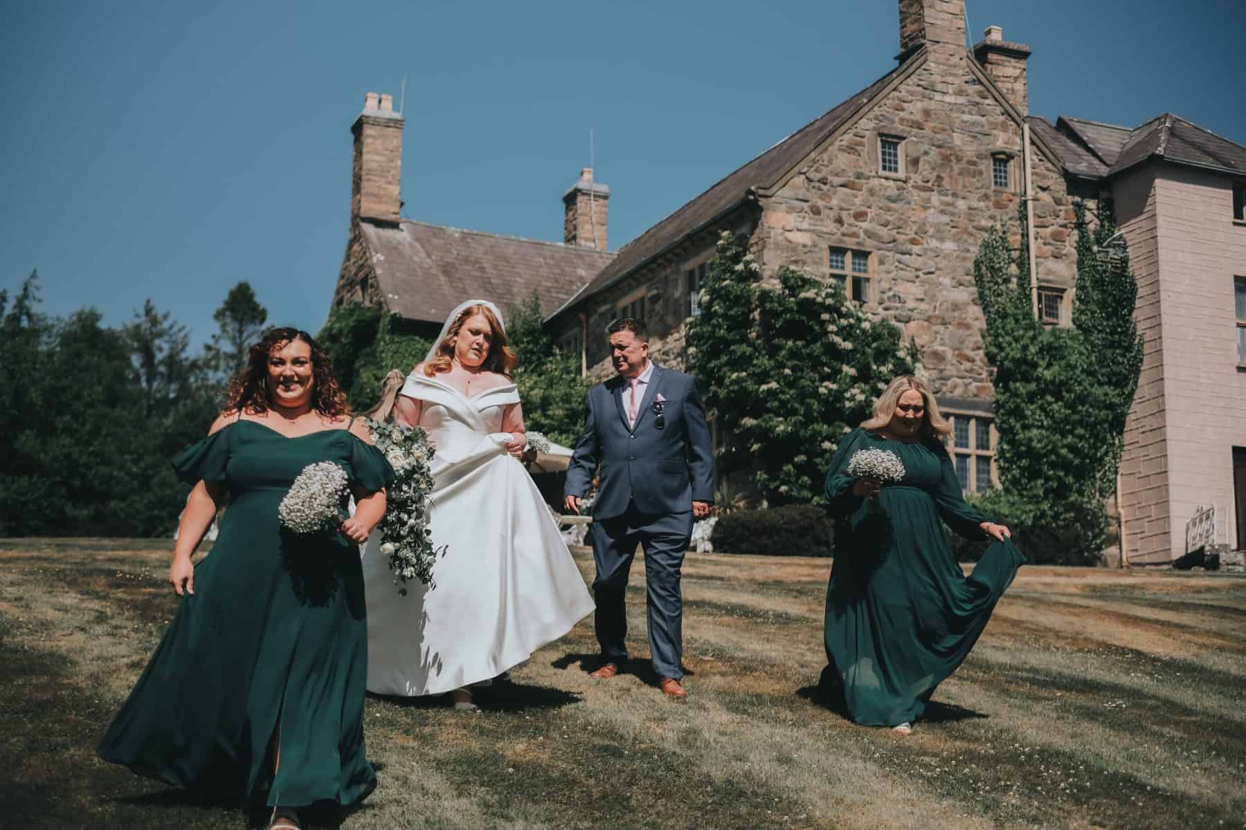 Talhenbont Hall Wedding Catering: Natalie & Tom’s Relaxed North Wales Celebration