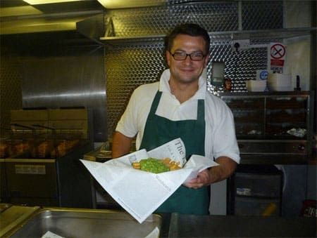Fish and Chips served at Newcastle events