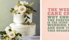 - Elegant wedding cake with roses for special occasions.