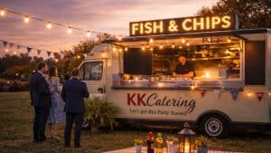 Alternative Wedding Buffet Ideas – The fish and Chip Van