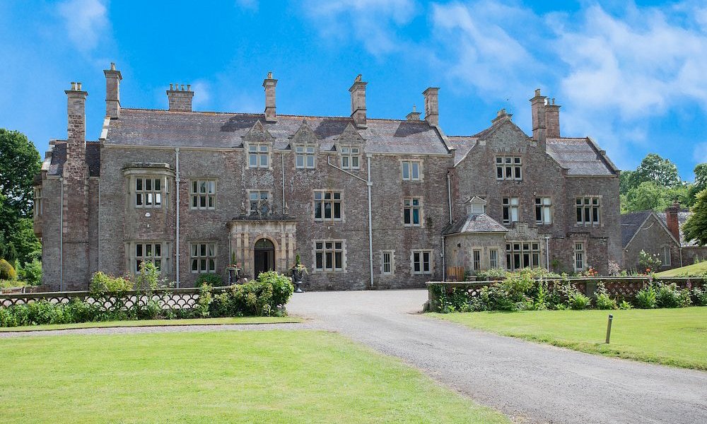 beautiful cefn tilla court main entrance
