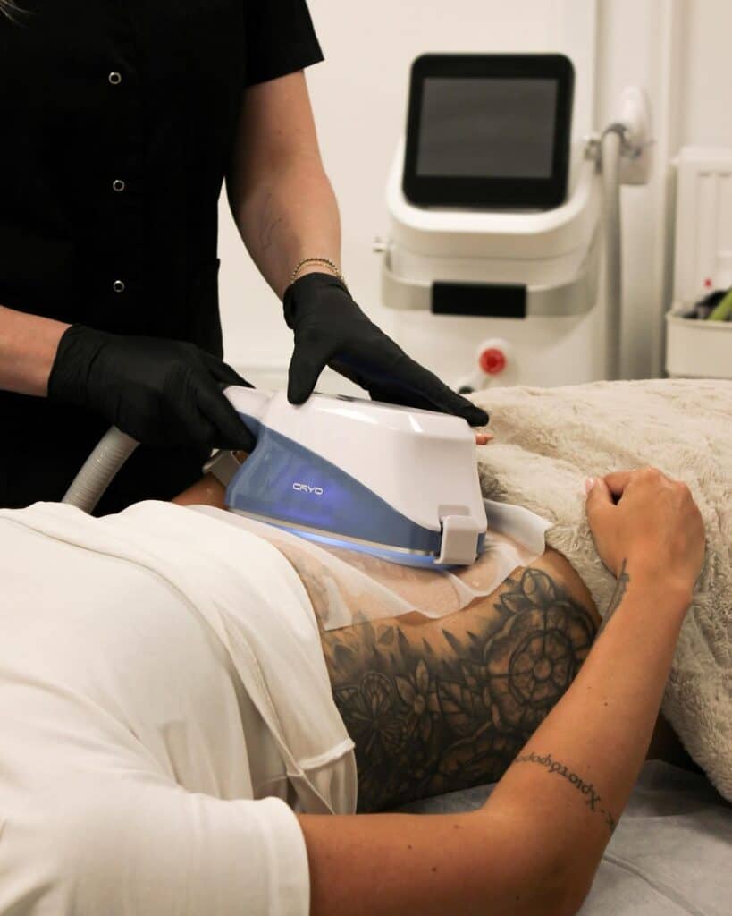 Flot udsigt fra hytterne