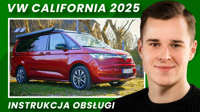 Volkswagen California krok po kroku – instrukcja obsługi kampera