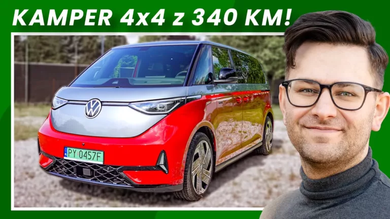 7-osobowy VAN, który zmienia się w kampera! Volkswagen ID. Buzz GTX