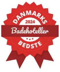 Badehotel ved Knudhule med smuk udsigt og komfortable værelser.