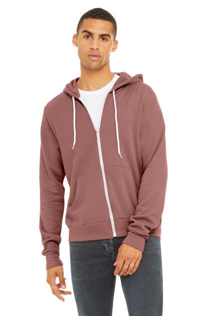 BELLA+CANVAS ® Unisex Sponge Fleece Full-Zip Hoodie