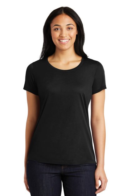Sport-Tek® Ladies PosiCharge® Competitor™ Cotton Touch™ Scoop Neck Tee