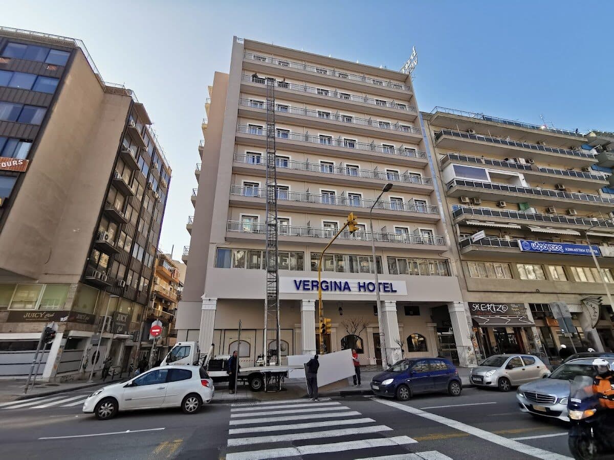HOTEL VERGINA - ΜΟΝΑΣΤΗΡΙΟΥ 19, 54627 ΠΕΡΙΦΕΡΕΙΑΚΗ ΕΝΟΤΗΤΑ ΘΕΣΣΑΛΟΝΙΚΗΣ ΔΗΜΟΣ ΘΕΣΣΑΛΟΝΙΚΗΣ