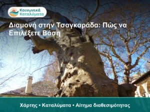 Διαμονή στην Τσαγκαράδα: Ποια Βάση να Επιλέξετε στο Ανατολικό Πήλιο - χάρτης και καταλύματα