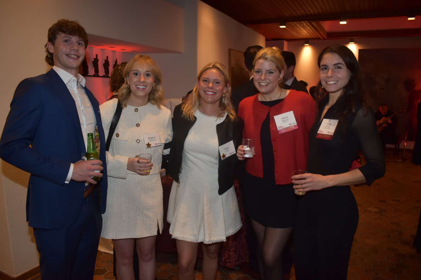 Group of Korbel Alumni at the Chilean Embassy in December 2024