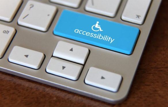 Accessibility disability computer icon